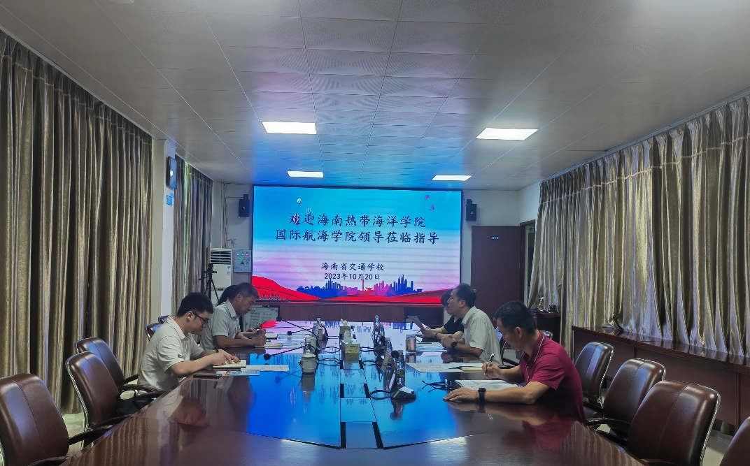 公司beats365唯一官方网站王明雨经理一行赴海南省交通公司调研交流